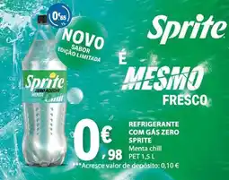 E.Leclerc sprite menta chill promoção