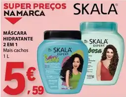 E.Leclerc Máscara hidratante skala expert promoção