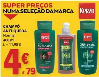 E.Leclerc Champô anti-queda kerzo promoção