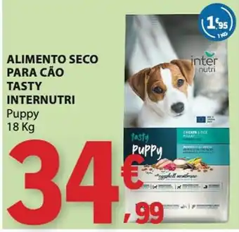 Alimento seco para cão tasty internutri puppy