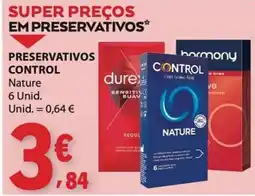 E.Leclerc preservativos control nature promoção