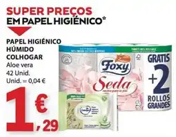 E.Leclerc Papel higiénico foxy seda promoção