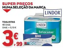 E.Leclerc toalhitas lindor promoção