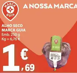 E.Leclerc Alho seco marca guia promoção