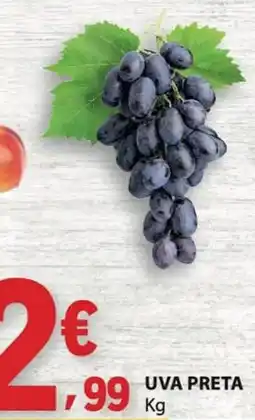 E.Leclerc uva preta promoção