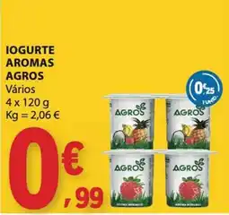 E.Leclerc Iogurte aromas agros promoção