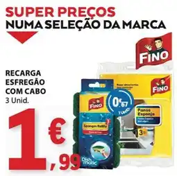 E.Leclerc Recarga esfregão com cabo fino promoção