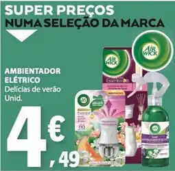 E.Leclerc ambientador elétrico air wick delfícias de verão unid. promoção
