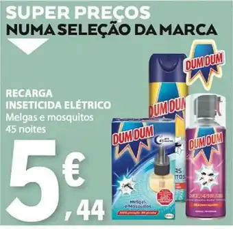 E.Leclerc Recarga inseticida elétrico dum dum promoção
