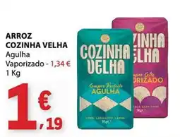 E.Leclerc arroz cozinha velha agulha promoção