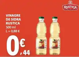 E.Leclerc vinagre de sidra rustica promoção