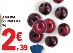 E.Leclerc Ameixa vermelha promoção