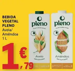 E.Leclerc Bebida vegetal pleno aveia/amêndoa promoção