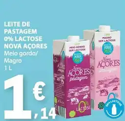 E.Leclerc Leite de pastagem nova açores promoção