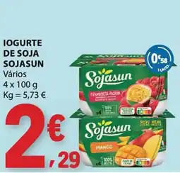 E.Leclerc Iogurte de soja sojasun promoção