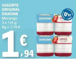 E.Leclerc Iogurte original danone morango promoção