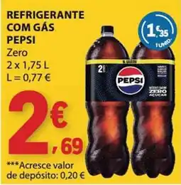 E.Leclerc Refrigerante com gás pepsi zero promoção