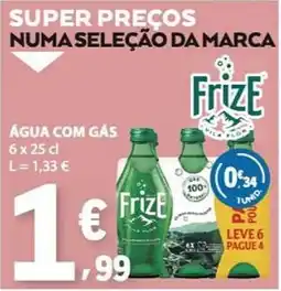 E.Leclerc Água com gás frize promoção