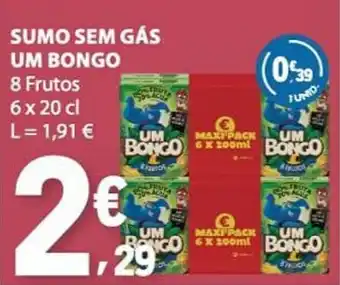 E.Leclerc Sumo sem gás um bongo promoção