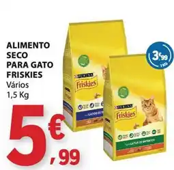 E.Leclerc alimento seco para gato friskies promoção