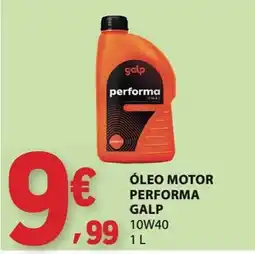 E.Leclerc Óleo motor performa galp promoção