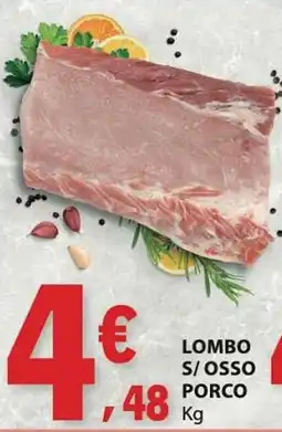 E.Leclerc Lombo s/ osso porco promoção