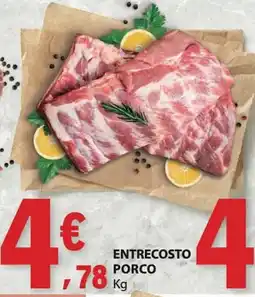 E.Leclerc Entrecosto porco promoção