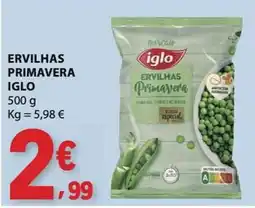 E.Leclerc Ervilhas primavera iglo promoção