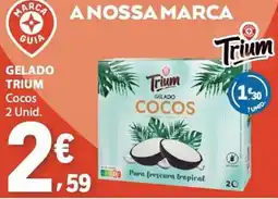 E.Leclerc gelado trium cocos promoção