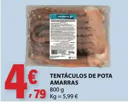 E.Leclerc tentáculos de pota amarras promoção