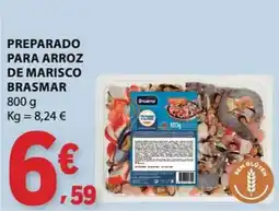 E.Leclerc Preparado para arroz de marisco brasmar promoção