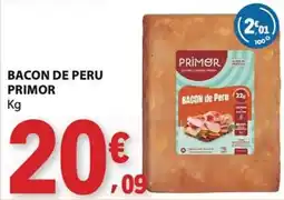 E.Leclerc Bacon de peru primor promoção