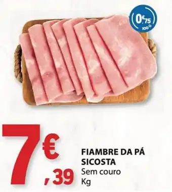 E.Leclerc Fiambre da pá sicosta promoção
