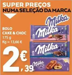 E.Leclerc Milka Bolo Cake & Choc promoção