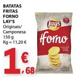 E.Leclerc Batatas fritas forno lay's promoção