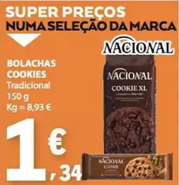 E.Leclerc Bolachas cookies tradicional nacional promoção