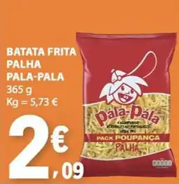 E.Leclerc batata frita palha pala-pala promoção