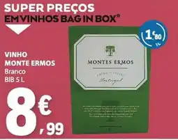 E.Leclerc Vinho monte ermos branco promoção