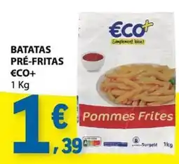 E.Leclerc batatas pré-fritas eco+ promoção
