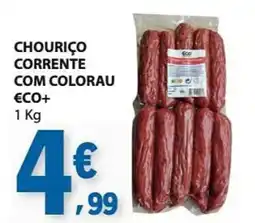 E.Leclerc Chouriço corrente com colorau eco+ promoção