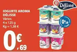 E.Leclerc Iogurte aroma délisse promoção