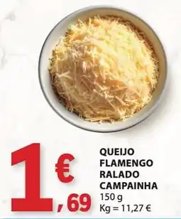 E.Leclerc queijo flamengo ralado campainha promoção