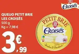 E.Leclerc Queijo petit brie les croisés promoção