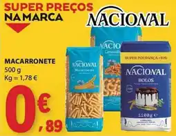 E.Leclerc Macarronete nacional promoção