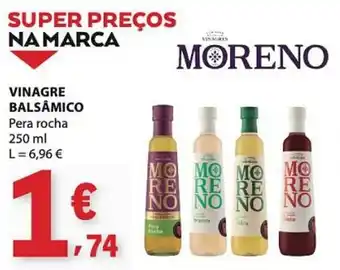 E.Leclerc vinagre balsâmico pera rocha moreno promoção