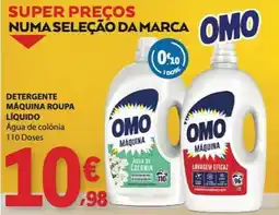 E.Leclerc Omo detergente máquina roupa líquido água de colônia promoção