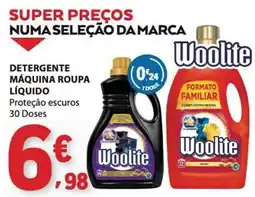 E.Leclerc Detergente máquina roupa líquido woolite promoção