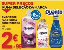 E.Leclerc Amaciador para roupa concentrado iris quanto promoção