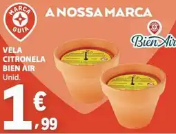 E.Leclerc Vela citronela bien air promoção