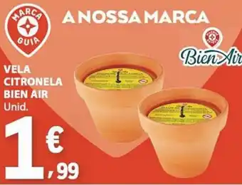E.Leclerc Vela citronela bien air promoção